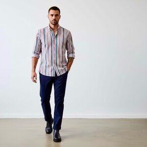 Etro Striped Straight Cut Dress Shirt
